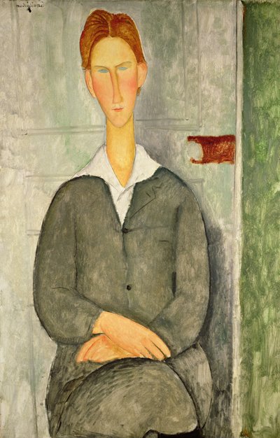 Junge mit roten Haaren von Amedeo Modigliani